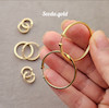 گوشواره حلقه ای لاو