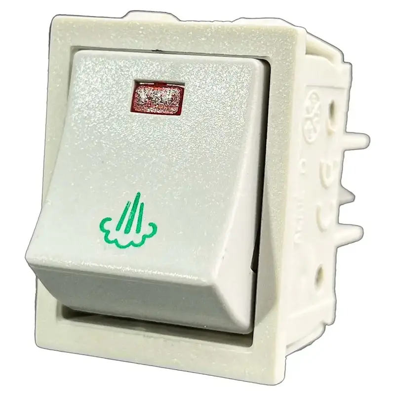 کلید سفید اتوبخار طرح بخار (16 آمپر)