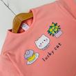 تیشرت شلوارک lucky cat مناسب 9 تا 24 ماه