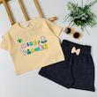 ست تیشرت شلوارک Nice flower  مناسب برای 2 تا 4 سال