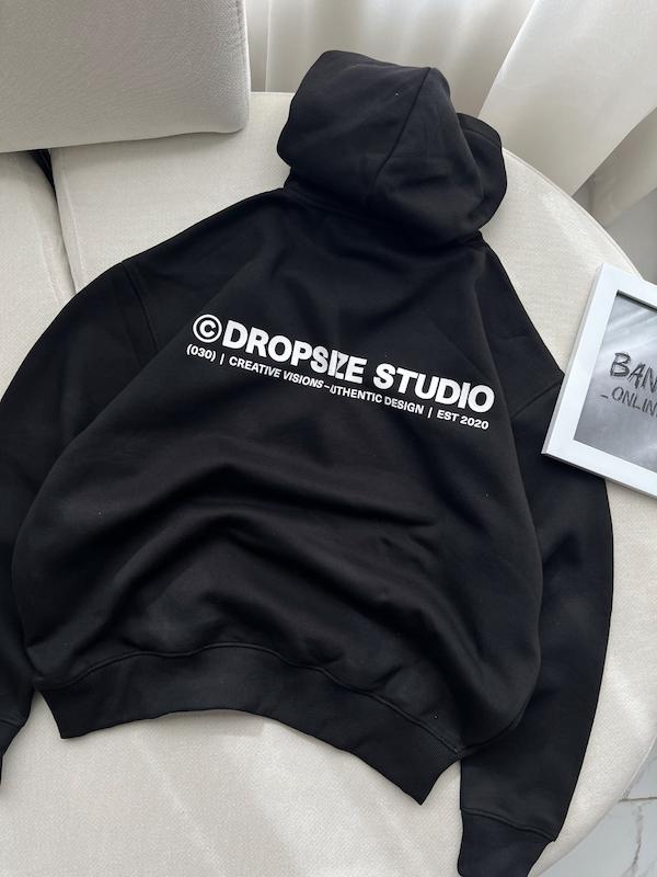 هود مشکی Dropsize اورجینال یونیسکس وارداتی🥷🏻