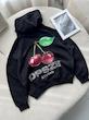 هودی باکیفیت وارداتی Drop size نگینی🍒