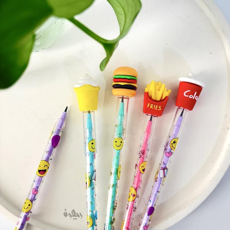 مداد فشنگی طرح خوراکی
