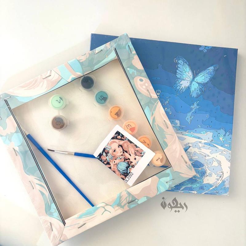 نقاشی ابرنگی بومی کددار