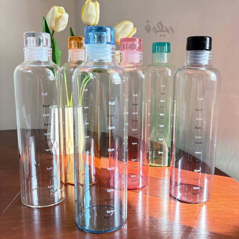 بطری پیرکس رنگی