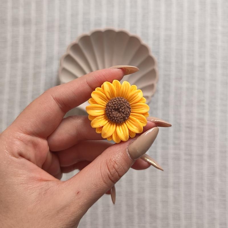 کشمو دخترانه مدل گل آفتاب گردون