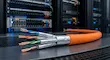 کابل شبکه نگزنس CAT6A FFTP باروکش LSZH