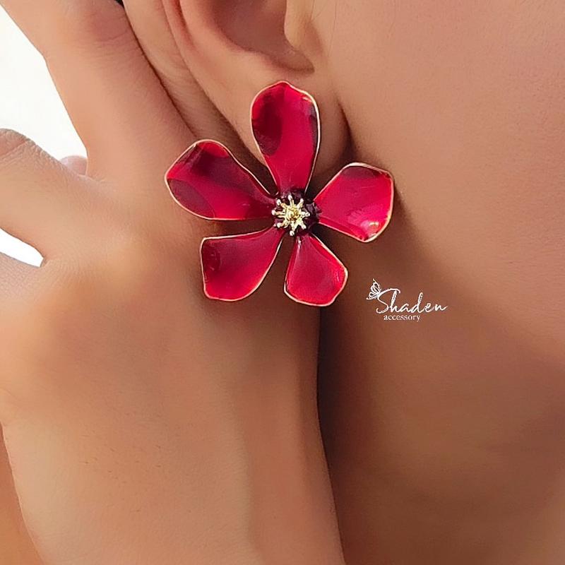 گوشواره فشن گل