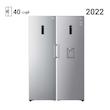 یخچال فریزر دوقلو ال جی مدل F411-B414 ظرفیت ۴۰ فوت رنگ سفید و نقره ای