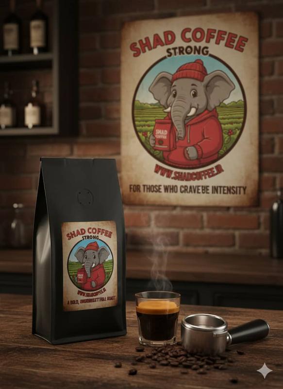 قهوه میکس شاد (۷۰٪ روبوستا - ۳۰٪ عربیکا) | مظهر قدرت و توازن