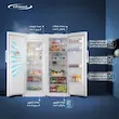 یخچال فریزر دوقلو امرسان 20 فوت مدل دیاموند _ RH20D / FN20D