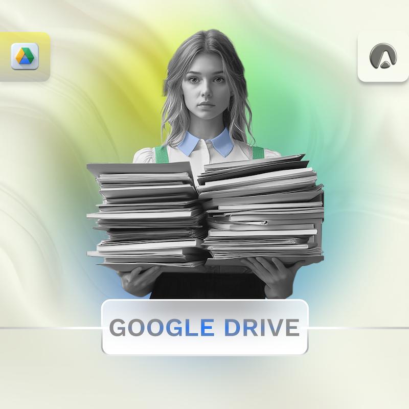 خرید فضای ابری گوگل درایو (Google Drive) - افزایش حجم ۱۰۰ گیگ تا ۲ ترابایت