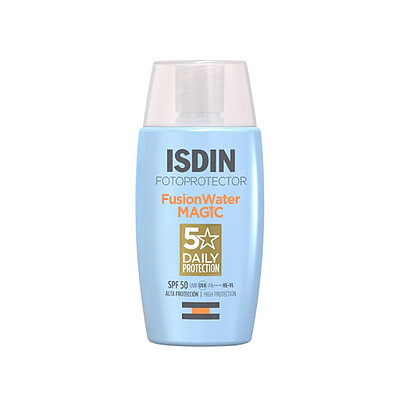 کرم ضد آفتاب انتی اکسیدان فیوژن واتر مجیک SPF 50 ایزدین