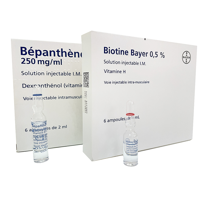 آمپول بیوتین بپانتن بایر (Biotin and Bepanthen Bayer)