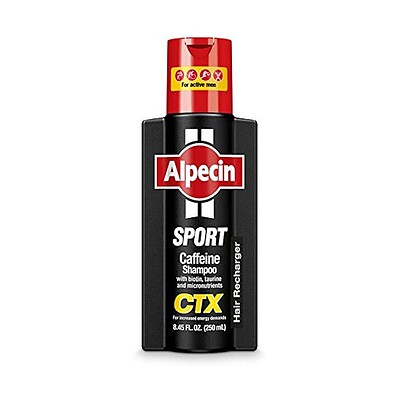 شامپو آلپسین Alpecin اسپرت کافئین مدل CTX تقویت کننده حجم 250 میل