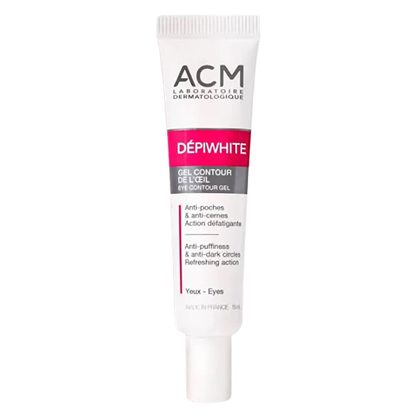 ژل دورچشم ضد پف و تیرگی دپی وایت ای سی ام ACM Depiwhite Eye contour Gel 15Ml