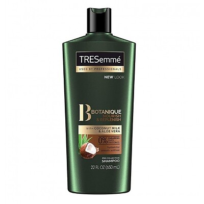 شامپو ترزمه TRESEMME اورجینال اروپایی شیر نارگیل تغذیه و ترمیم کننده حجم 700 میل