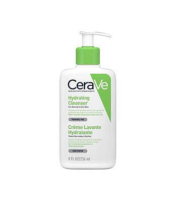 ژل شستشوی صورت سراوی پوست نرمال و خشک حجم 473 میل Cerave Hydrating