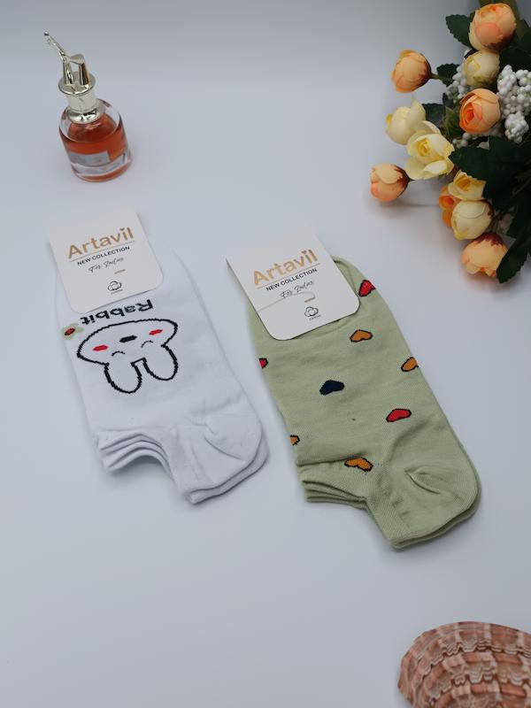 جوراب مچی آرتاویل طرح خرگوش / کد 825