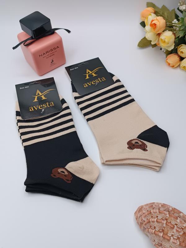 جوراب مچی زنانه طرح پاندا  اوستا/ کد ۸۴۱