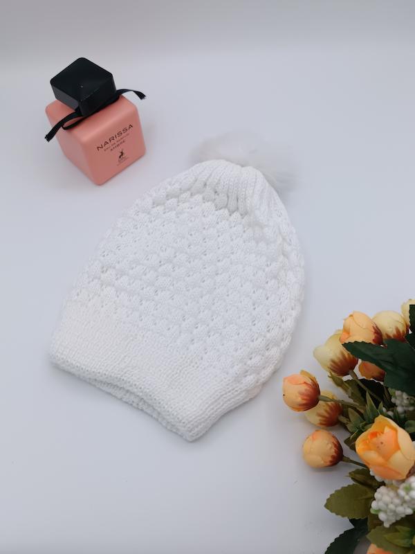 کلاه بافت منگوله دار / کد 721