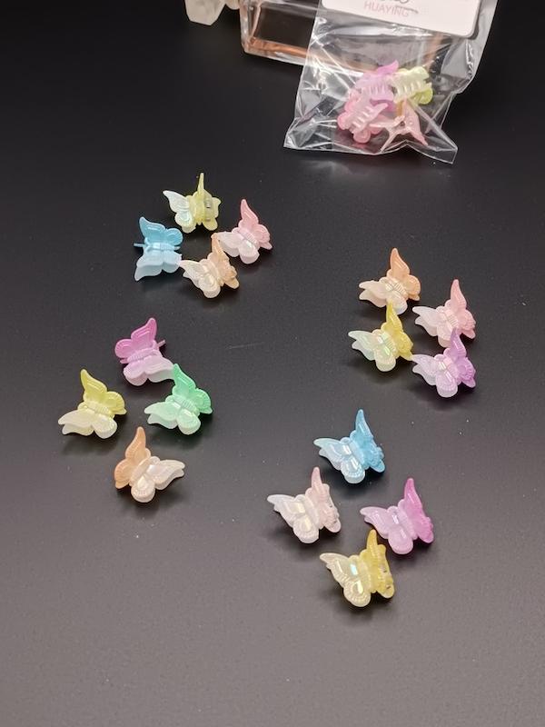 مینی کلیپس پروانه ای (۴ عددی)/ کد 139