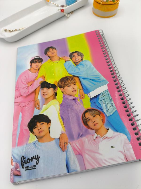 دفتر 50 برگ بی تی اس طرح 2