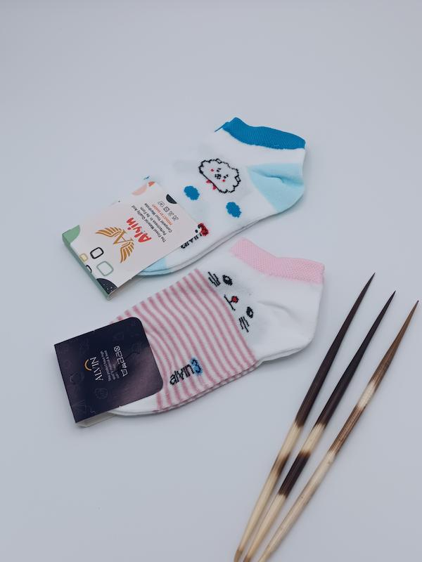 جوراب بچگانه آلوین سایز 3 / کد 801