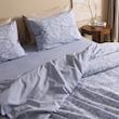 سرویس روتختی 2 نفره 4 تکه مادام کوکو مدل  Delisle Blue