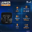 هدفون بلوتوثی انکر مدل Soundcore K20i با نویز کنسلینگ میکروفون (ENC)، درگاه شارژ USB Type-C، دارای کنترل لمسی، مقاوم در برابر پاشش آب با استاندارد