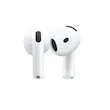 هدفون بلوتوثی اپل مدل AirPods 4 فاقد قابلیت نویز کنسلینگ، درگاه شارژ USB Type-C، شارژ بی سیم، با قابلیت اتصال به چند دستگاه، پشتیبانی از فرمان لمسی، نشانگر LED، پشتیبانی از دستیار صوتی، مقاوم در برابر آب