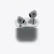 هدفون بلوتوثی اپل مدل AirPods 4 فاقد قابلیت نویز کنسلینگ، درگاه شارژ USB Type-C، شارژ بی سیم، با قابلیت اتصال به چند دستگاه، پشتیبانی از فرمان لمسی، نشانگر LED، پشتیبانی از دستیار صوتی، مقاوم در برابر آب