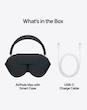 هدفون بلوتوثی اپل مدل AirPods Max 2024 با نویز کنسلینگ فعال (ANC)، نویز کنسلینگ میکروفون (ENC)، قابلیت پخش صدای محیطی (Transparency)، درگاه شارژ USB Type-C، مقاوم در برابر رطوبت و عرق