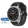 ساعت هوشمند سامسونگ مدل Galaxy Watch 8 Classic قاب 46 میلی‌متری فولاد ضدزنگ با بند چرمی، صفحه نمایش 1.34 اینچ Super AMOLED، مقاومت در برابر آب و خط و خش، سنسورهای سلامت کامل، GPS دو بانده و شارژ بی‌سیم