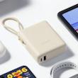 پاوربانک طراحی جمع و جور کابل داخلی XIAOMI 33W POWERBANK 10000MAH با سرعت بالا Xiaomi