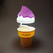 چراغ مطالعه شارژی فانتزی مدل بستنی