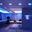 پنل 3+3 دور رنگی 6 وات شهاب 