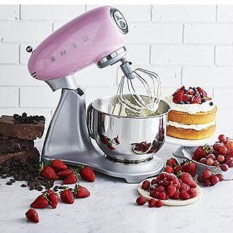 همزن برقی اسمگ مدل SMEG SMF02PKUK ا SMEG Stand Mixer SMF02PKUK