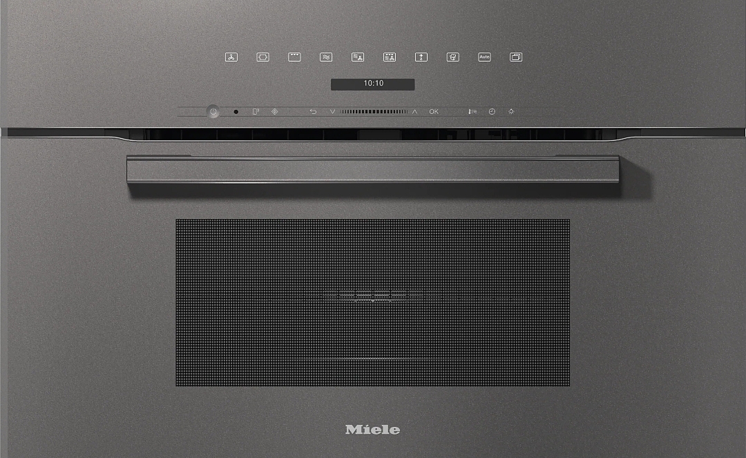 ماکروفر Miele مدل H 7270 BM VitroLine Graphite grey میله