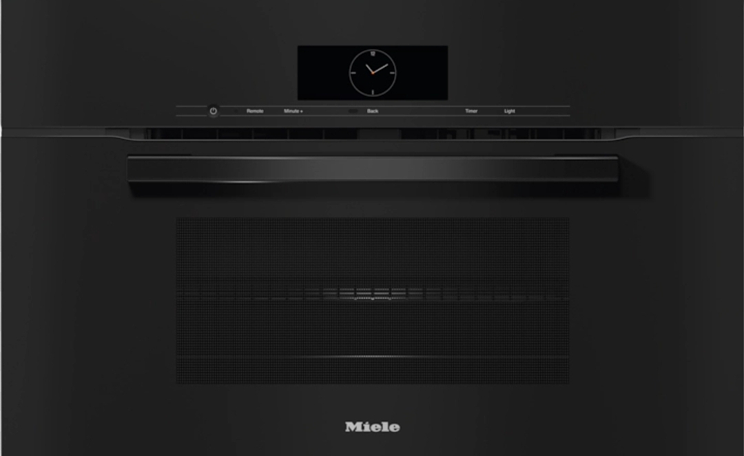 ماکروفر Miele مدل H 7870 BM VitroLine Obsidian black  میله