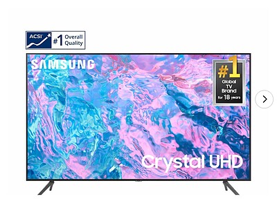 تلویزیون سامسونگ مدل SAMSUNG 50CU7000 50 INCH