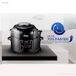 پخت ۷۰ درصد سریعتر غذاها با استفاده از مولتی کوکر نینجا مدل OP300ME.