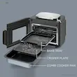 معرفی سینی های مختلف شامل سینی پخت، صفحه کریسپر و سینی Combi در مولتی کوکر نینجا مدل SFP700.