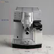 راهنمای سایز اسپرسو ساز دلونگی مدل EC850M 