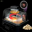 اینفوگرافیک تکنولوژی Woodfire برای طعم دودی در گریل باربیکیو برقی نینجا مدل OG850.
