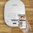 دسترسی به کتابچه دستور پخت از طریق اسکن کد QR روی مولتی کوکر تفال مدل RK622130.