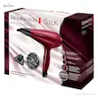 جعبه و بسته‌بندی کامل سشوار رمینگتون مدل AC9096 Silk Professional با توان ۲۴۰۰ وات.