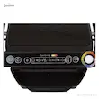 نمای نزدیک از پنل کنترل هوشمند OptiGrill گریل تفال مدل GC714 با برنامه‌های پخت اتوماتیک و نشانگر دایره‌ای رنگی.
