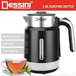 پوستر تبلیغاتی کتری برقی 2.5 لیتری دسینی مدل DS-42SS با ویژگی‌ها.