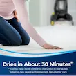 با حالت Express Clean، فرشی که با دستگاه بیسل 2066E شسته شده، در حدود ۳۰ دقیقه خشک می‌شود.
